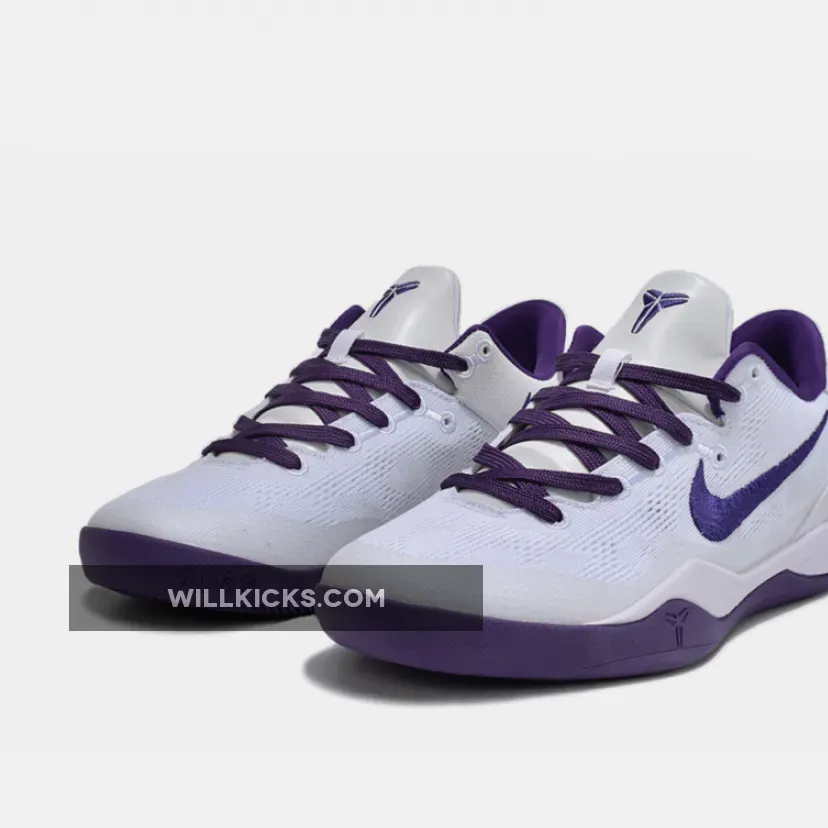 Nike Kobe 8 Protro White/Court Purple Nike Kobe 8 Protro White/Court Purple
