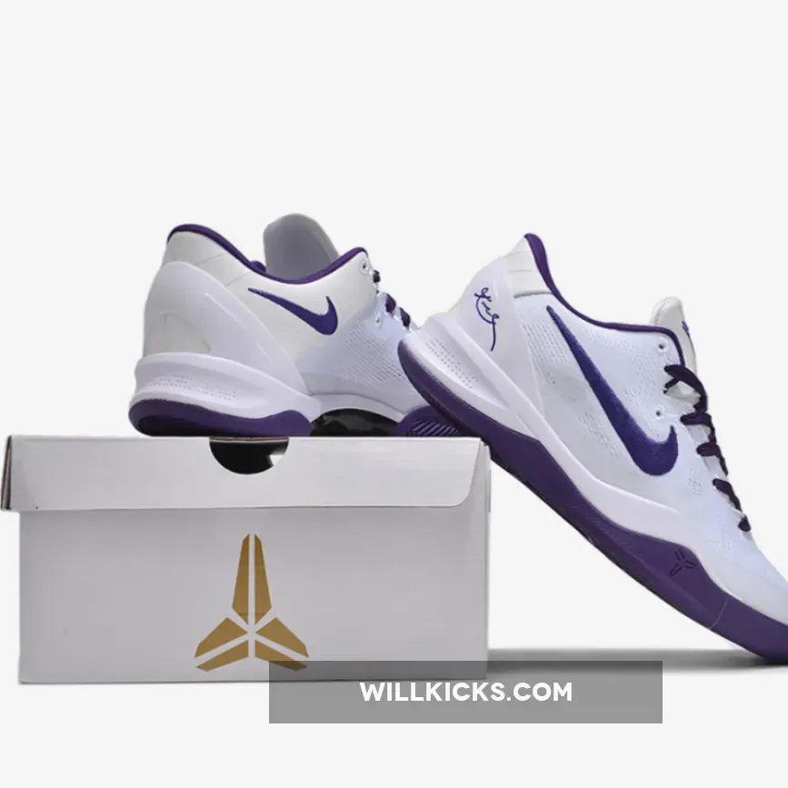 Nike Kobe 8 Protro White/Court Purple Nike Kobe 8 Protro White/Court Purple