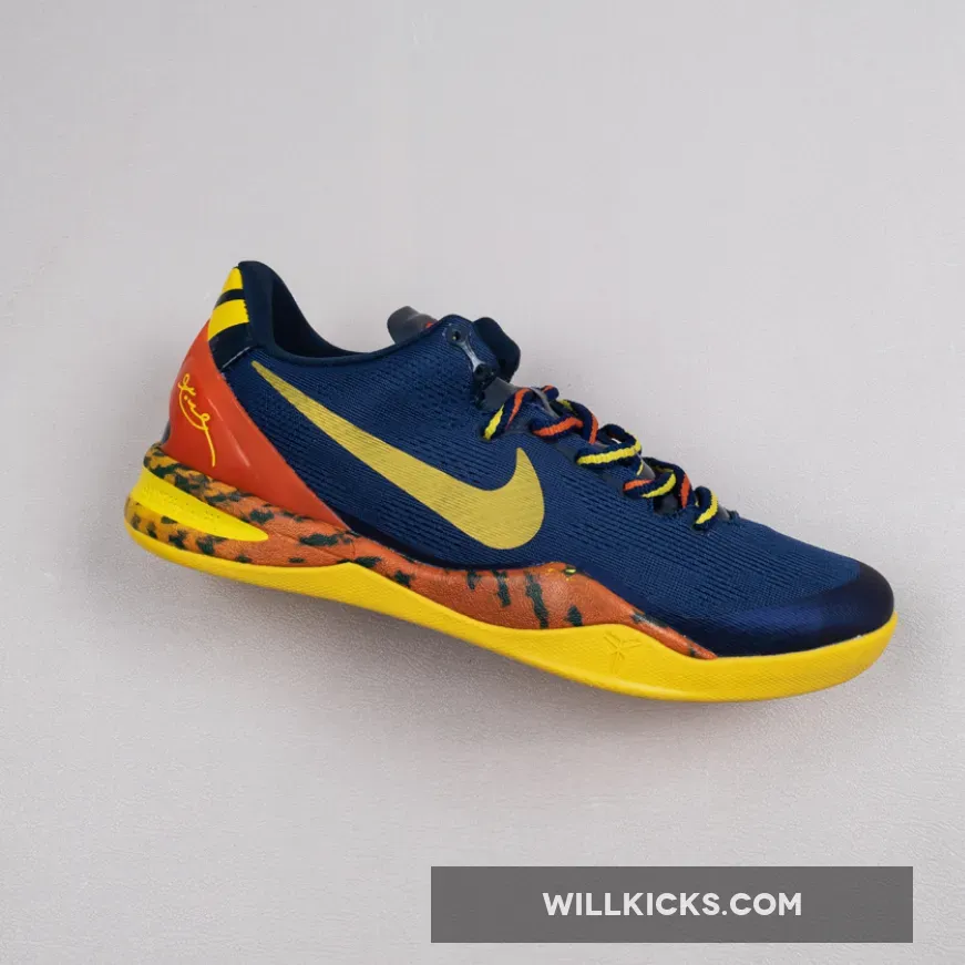 Nike Kobe 8 System Barcelona Deep Royal/Team Orange