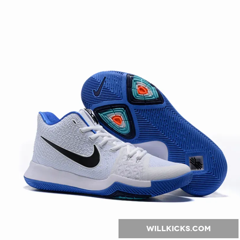 Nike Kyrie 3 Hyper Cobalt/White-Chlorine Blue-Volt