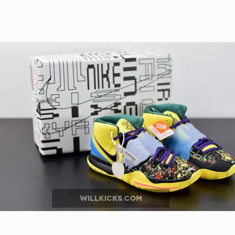 Nike Kyrie 6 "Chinese New Year" Yellow Purple Black