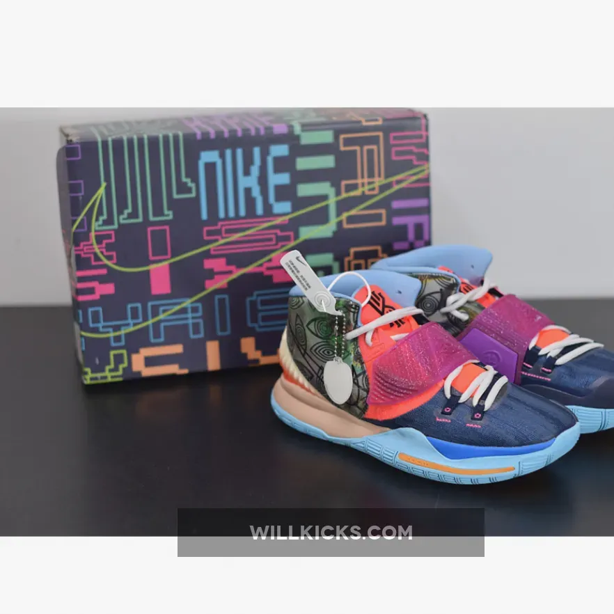 Nike Kyrie 6 Pre-Heat "Heal The World" Midnight Navy/Black-Marine-Noir