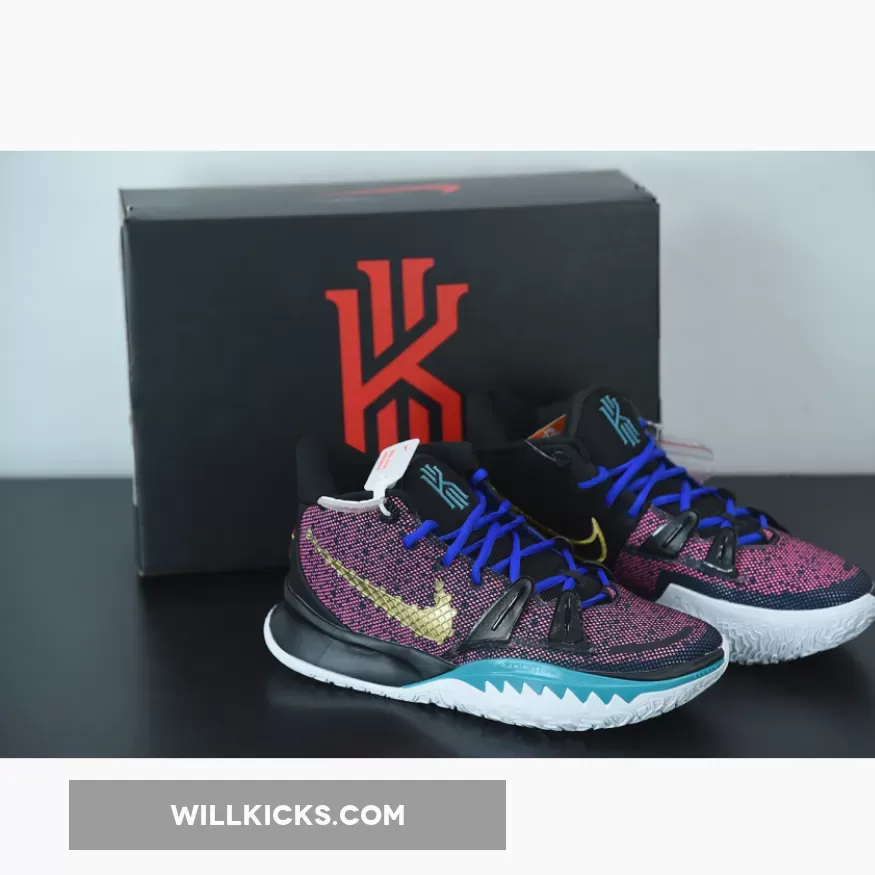 Nike Kyrie 7 ‘CNY’ Black/Spirit Teal/Hyper Pink/Metallic Gold