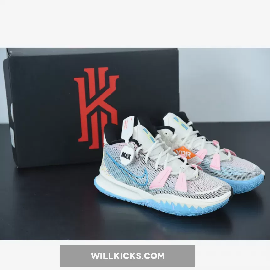 Nike Kyrie 7 Pale Ivory/Chlorine Blue-Black