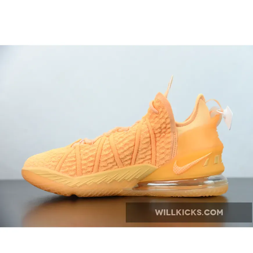 Nike LeBron 18 "Melon Tint" Yellow Nike LeBron 18 "Melon Tint" Yellow