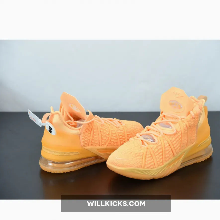 Nike LeBron 18 "Melon Tint" Yellow Nike LeBron 18 "Melon Tint" Yellow
