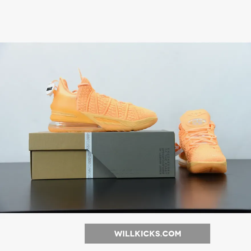 Nike LeBron 18 "Melon Tint" Yellow Nike LeBron 18 "Melon Tint" Yellow