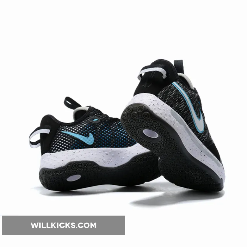 Nike PG 4 Heather Black Blue Nike PG 4 Heather Black Blue