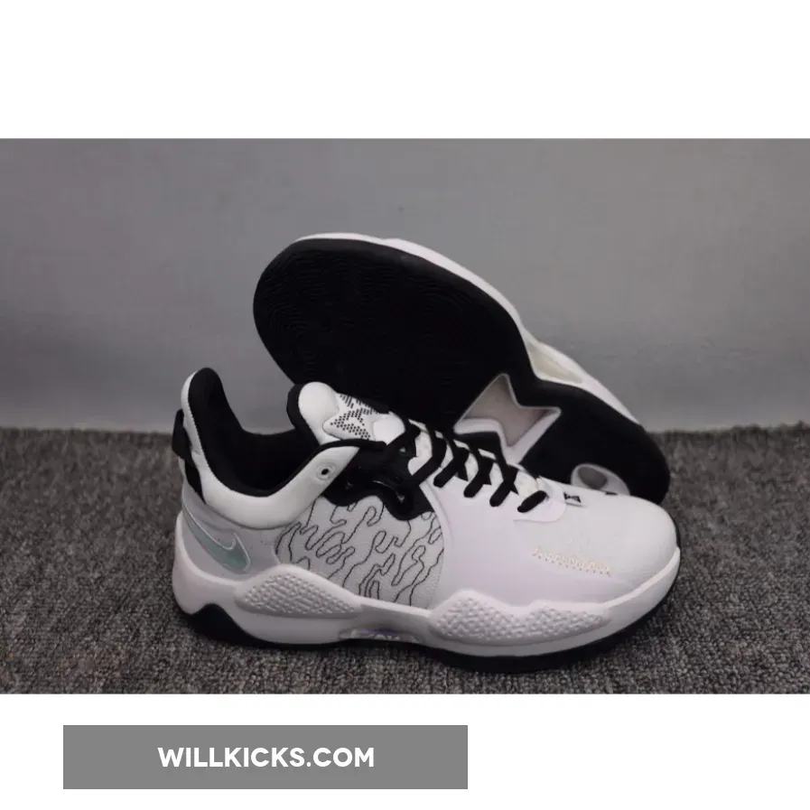 Nike PG 5 White/Multicolor/Glacier Blue