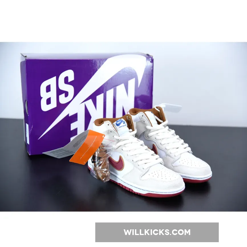 Nike SB Dunk High "Team Crimson"