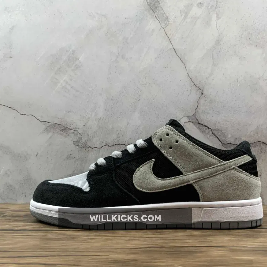 Nike SB Dunk Low Black/Wolf Grey-White