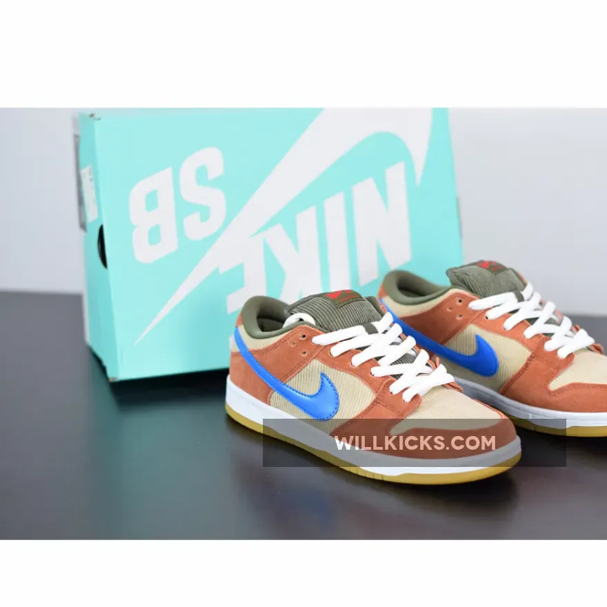 Nike SB Dunk Low "Corduroy" Dusty Peach/Photo Blue-Desert Ore