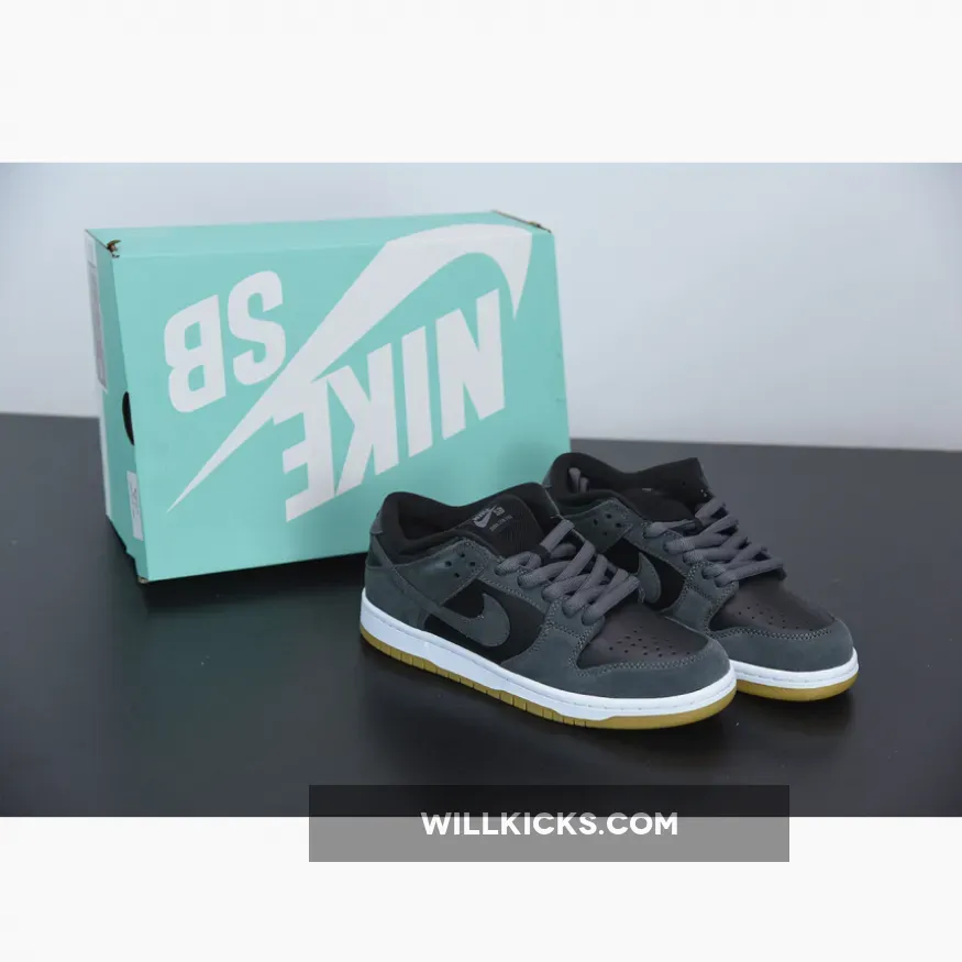 Nike SB Dunk Low Dark Grey/Black-White