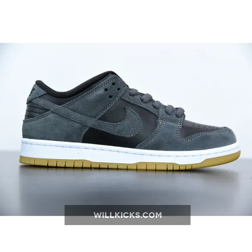 Nike SB Dunk Low Dark Grey/Black-White Nike SB Dunk Low Dark Grey/Black-White