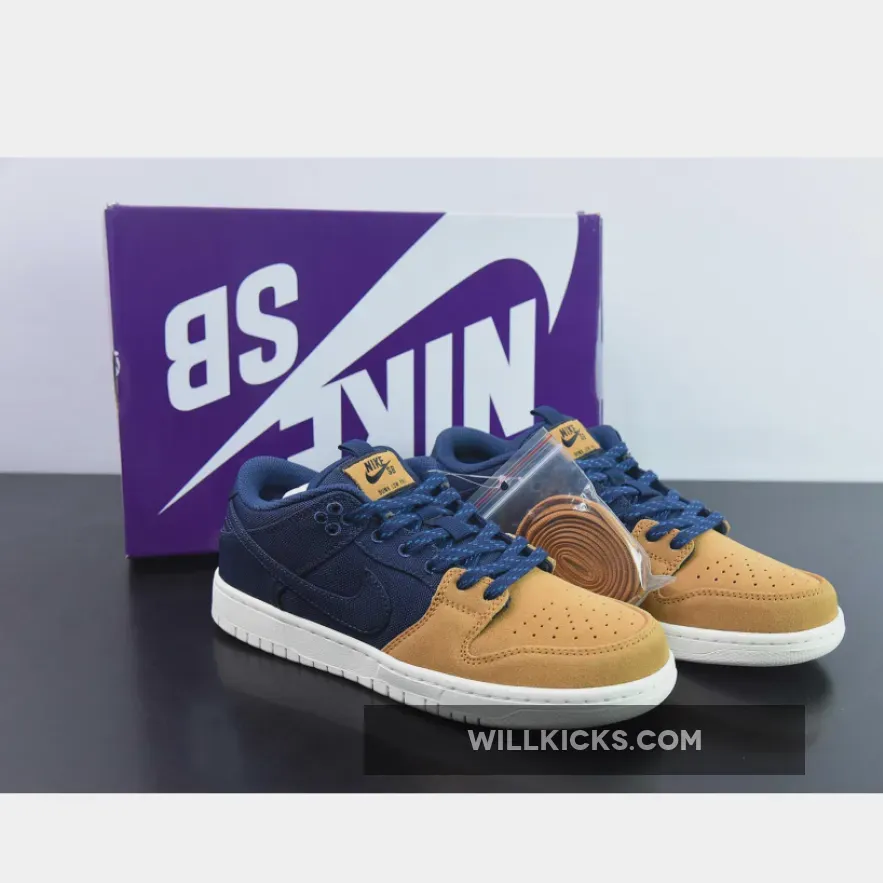 Nike SB Dunk Low Midnight Navy/Desert Ochre
