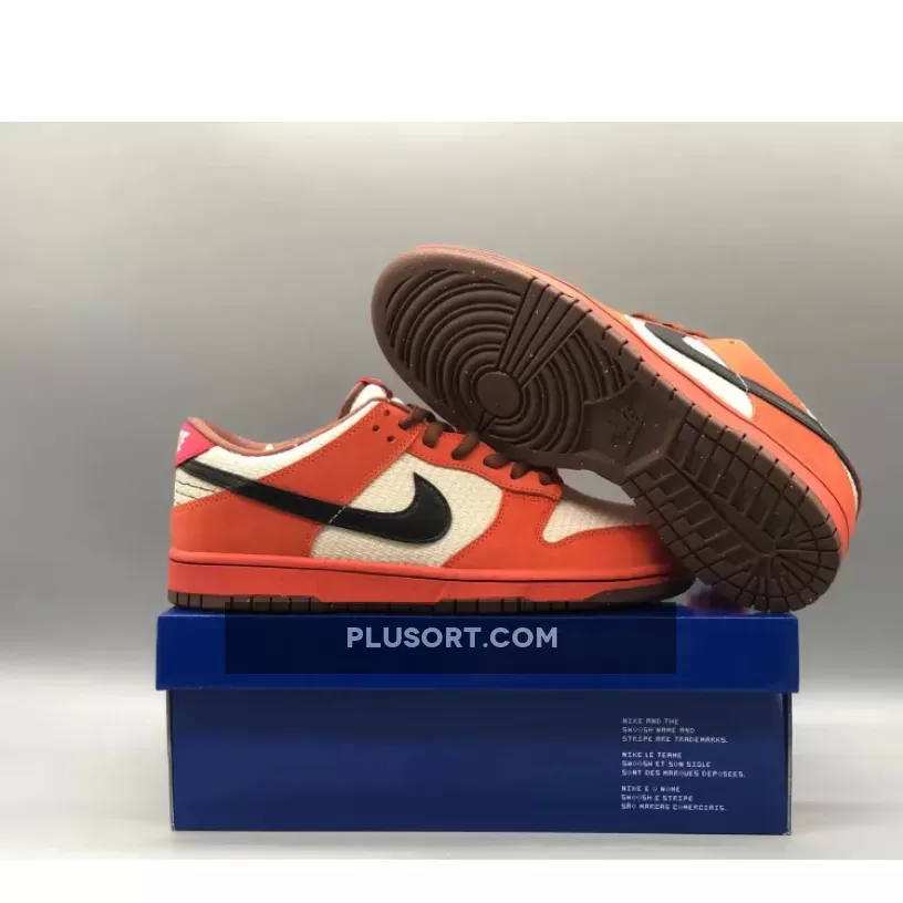 Nike SB Dunk Low Orange Hemp/Black-Sail