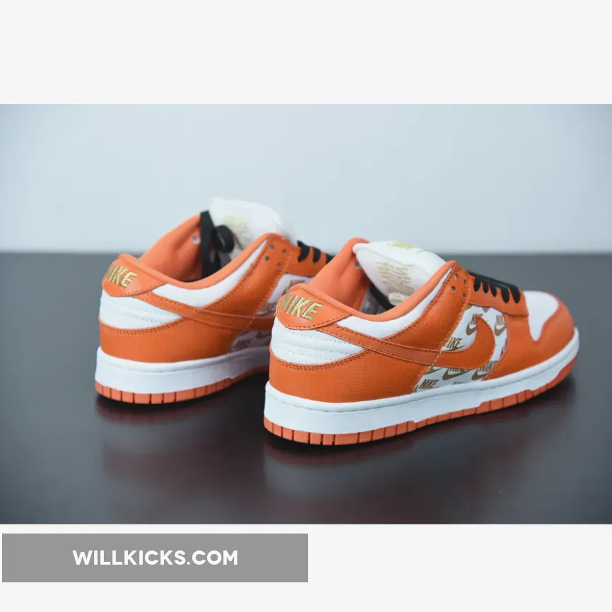 Nike SB Dunk Low Orange White Nike SB Dunk Low Orange White