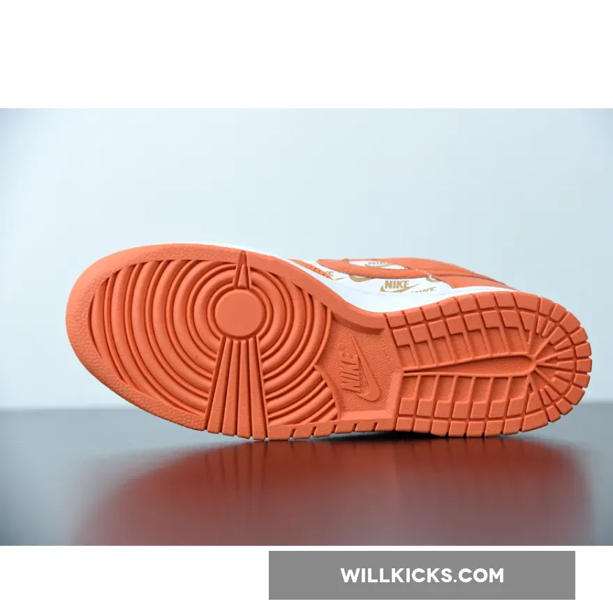 Nike SB Dunk Low Orange White Nike SB Dunk Low Orange White
