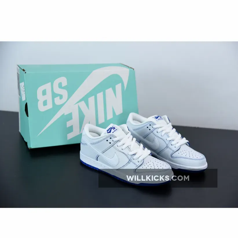 Nike SB Dunk Low Premium White Game Royal