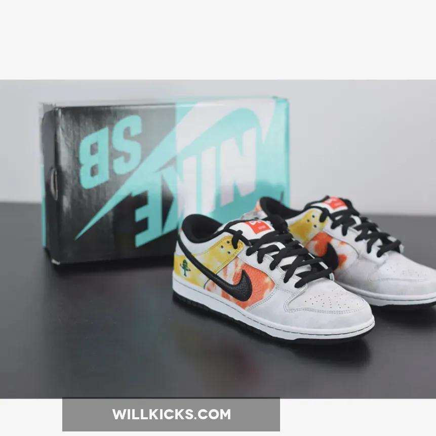 Nike SB Dunk Low "Raygun White Tie-Dye"