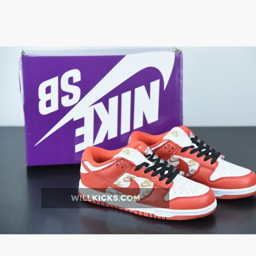 Nike SB Dunk Low Red White