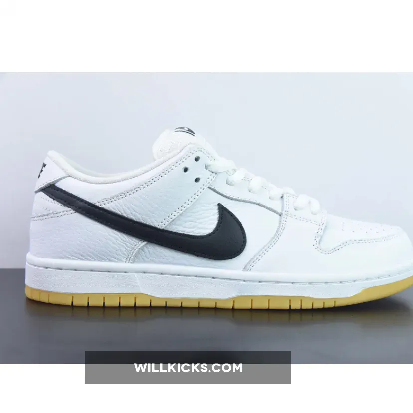 Nike SB Dunk Low White/Black-Gum Nike SB Dunk Low White/Black-Gum