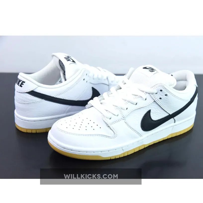 Nike SB Dunk Low White/Black-Gum Nike SB Dunk Low White/Black-Gum