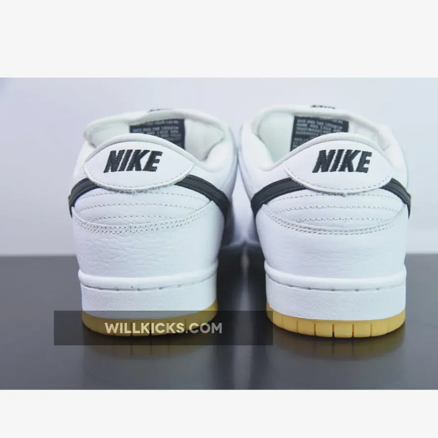 Nike SB Dunk Low White/Black-Gum Nike SB Dunk Low White/Black-Gum