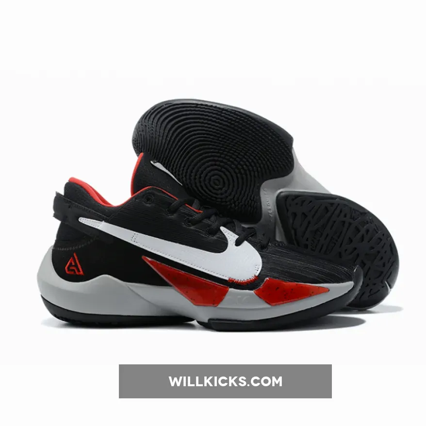 Nike Zoom Freak 2 "Bred" Black/White-University Red