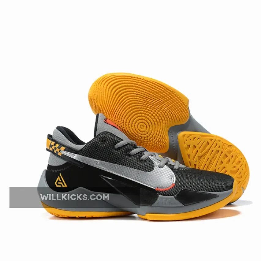 Nike Zoom Freak 2 "Taxi" Black/Metallic Silver