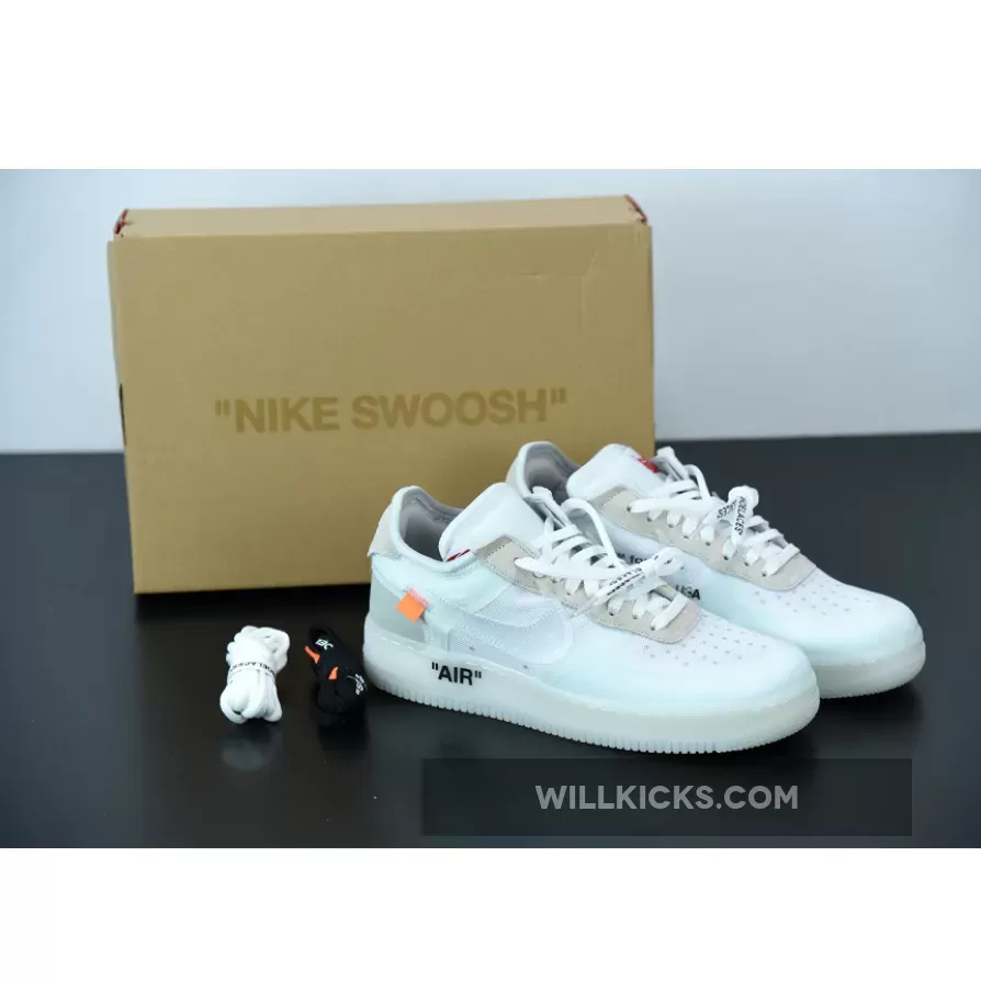 Off-White x Nike Air Force 1 ‘The Ten’ White