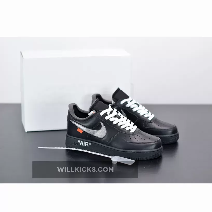 Off-White x Nike Air Force 1 ’07 Virgil x MoMa Black
