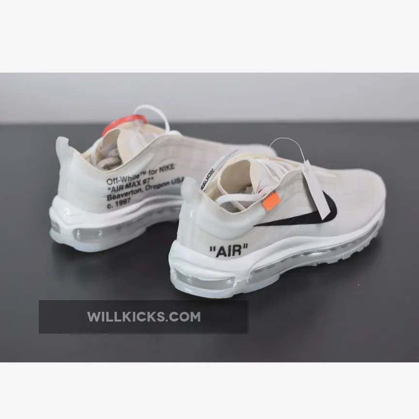 Off-White x Nike Air Max 97 OG "The Ten" White Off-White x Nike Air Max 97 OG "The Ten" White