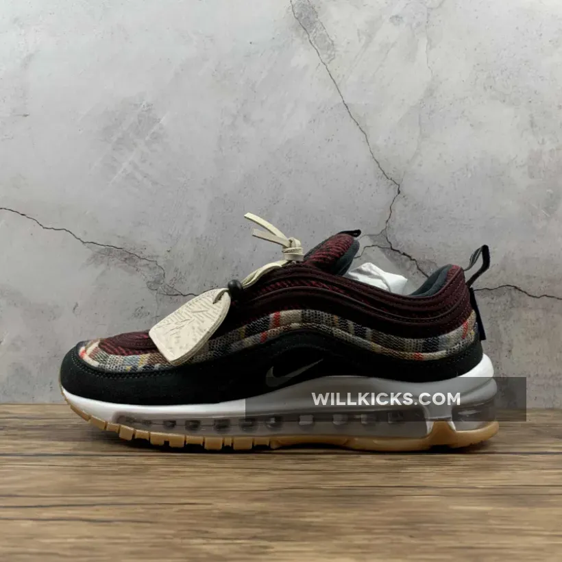 Pendleton Nike Air Max 97 By You Black Multi