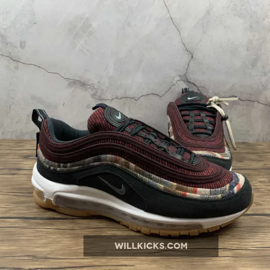 Pendleton Nike Air Max 97 By You Black Multi Pendleton Nike Air Max 97 By You Black Multi