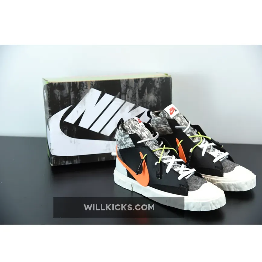 READYMADE x Nike Blazer Mid Black Orange