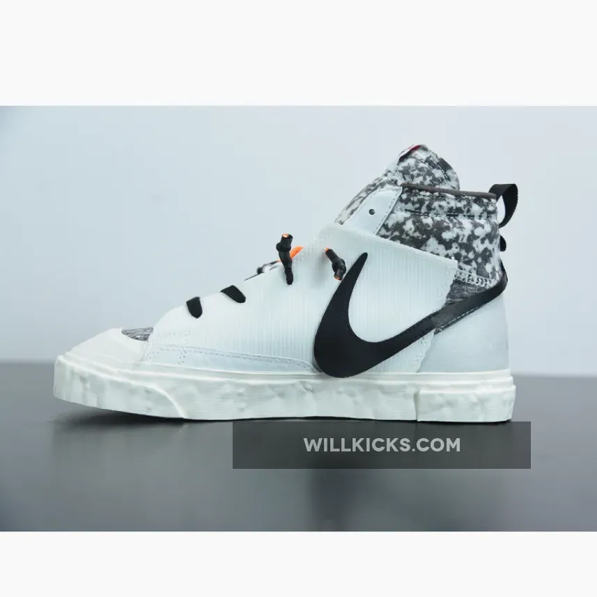 READYMADE x Nike Blazer Mid White/Vast Grey-Volt-Total Orange READYMADE x Nike Blazer Mid White/Vast Grey-Volt-Total Orange