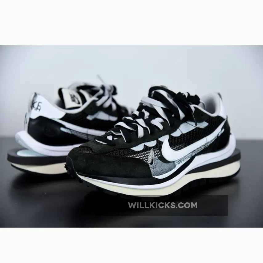 Sacai X Vaporwaffle 'Black White' Cv1363-001 Summit Pure Platinum Sacai X Vaporwaffle 'Black White' Cv1363-001 Summit Pure Platinum