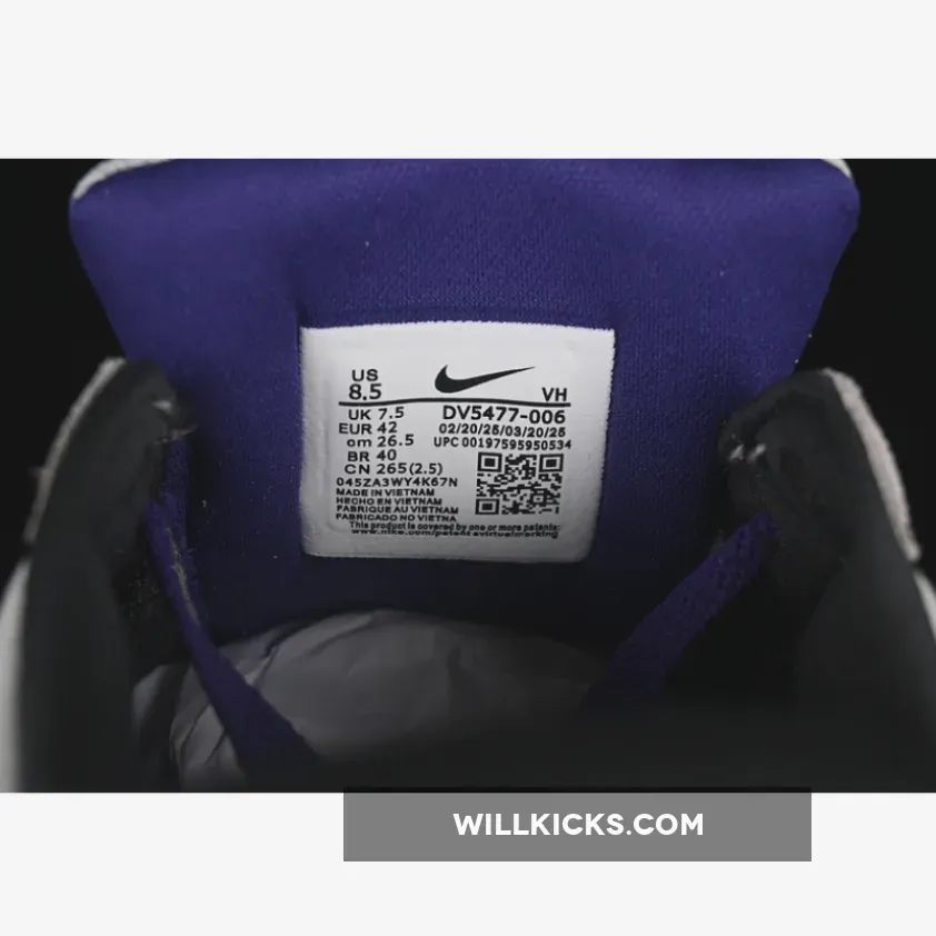 SB FORCE 58 PHANTOM/SUMMIT WHITE/DARK SMOKE GREY/COURT PURPLE SB FORCE 58 PHANTOM/SUMMIT WHITE/DARK SMOKE GREY/COURT PURPLE