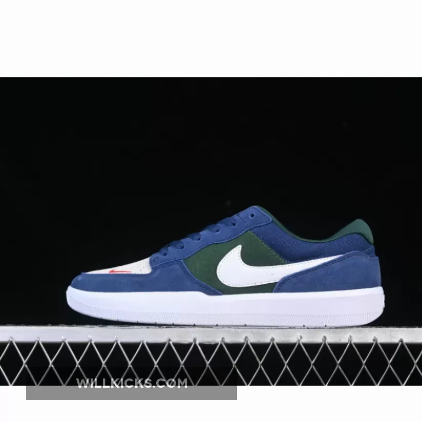 SB FORCE 58 WHITE/BLUE/GREEN