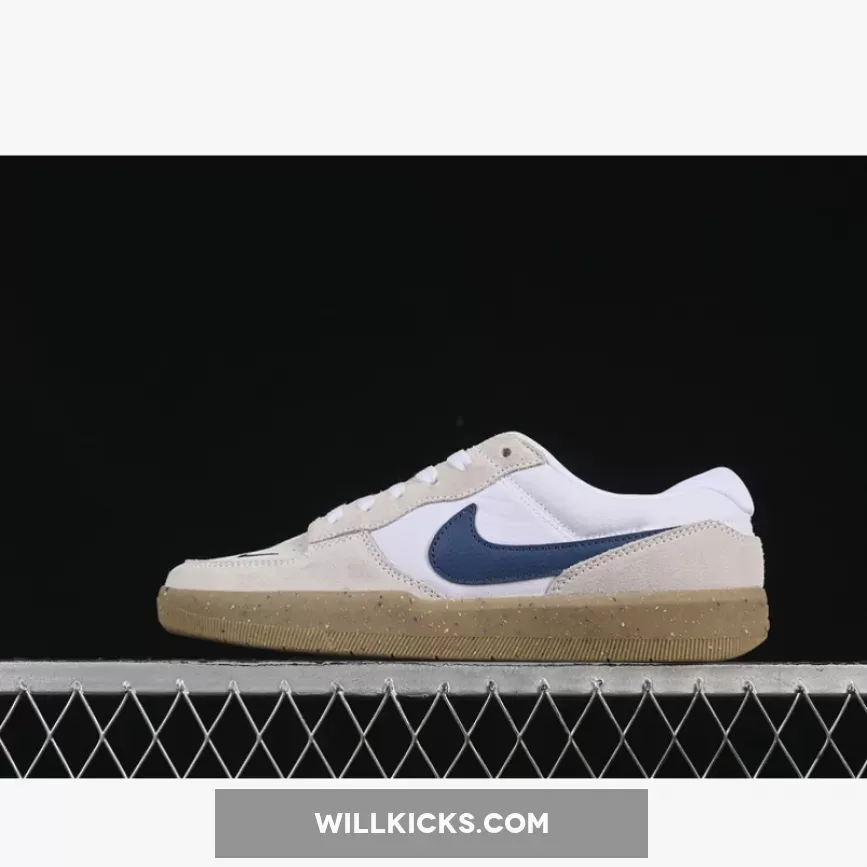 SB FORCE 58 WHITE/WHITE/GUM LIGHT BROWN/NAVY
