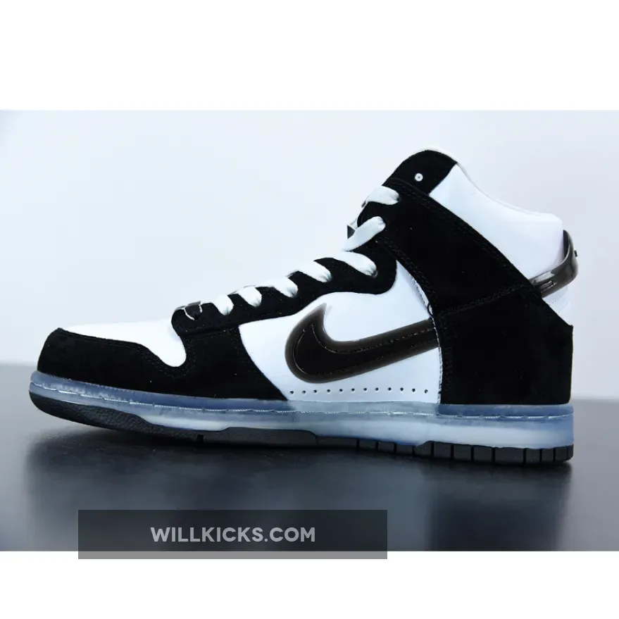 Slam Jam x Nike Dunk High White/Clear-Black Slam Jam x Nike Dunk High White/Clear-Black