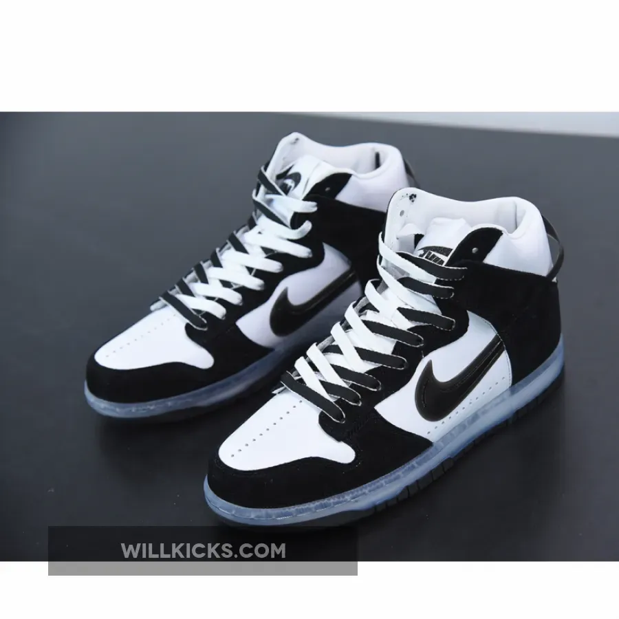 Slam Jam x Nike Dunk High White/Clear-Black Slam Jam x Nike Dunk High White/Clear-Black