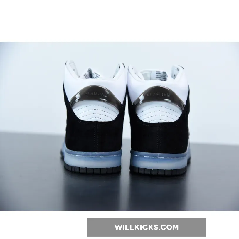 Slam Jam x Nike Dunk High White/Clear-Black Slam Jam x Nike Dunk High White/Clear-Black