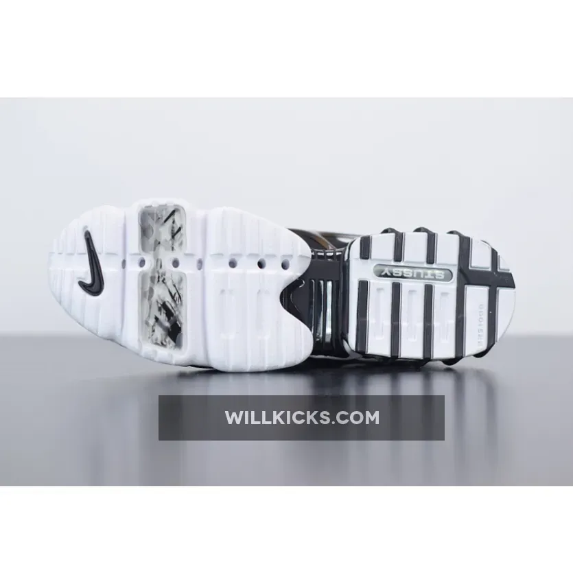 Stussy x Nike Air Zoom Spiridon KK Black/White-Bright Cactus Stussy x Nike Air Zoom Spiridon KK Black/White-Bright Cactus