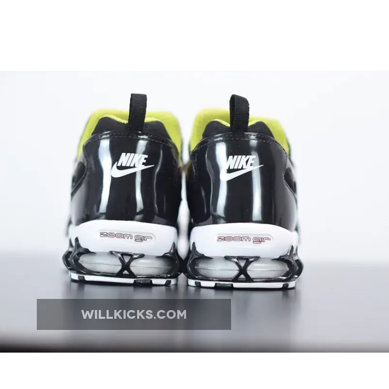 Stussy x Nike Air Zoom Spiridon KK Black/White-Bright Cactus Stussy x Nike Air Zoom Spiridon KK Black/White-Bright Cactus