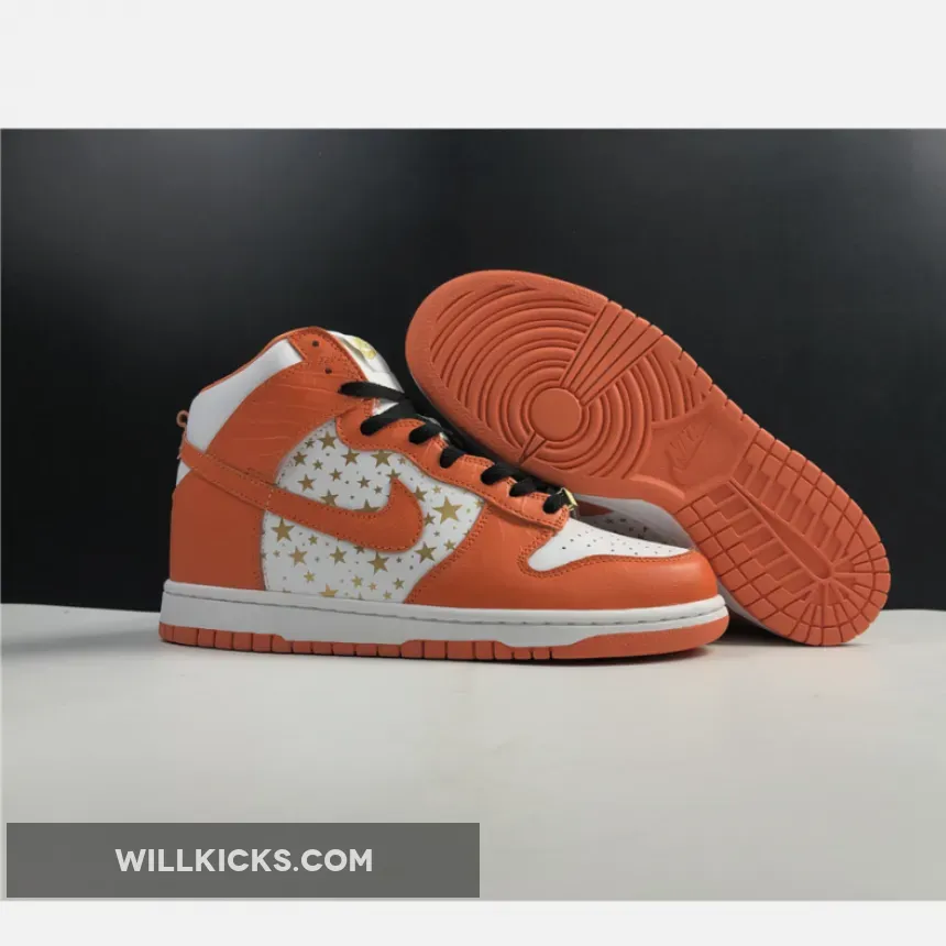 Supreme x Nike SB Dunk High Pro ‘Orange’