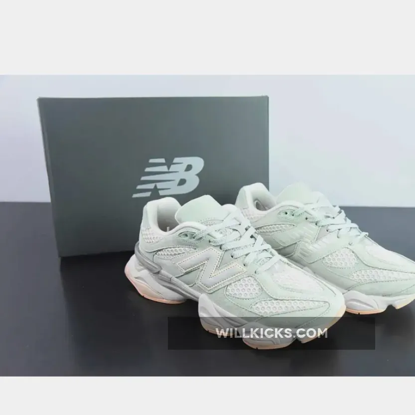 The Whitaker Group x New Balance 9060 Missing Pieces Silver Moss Green
