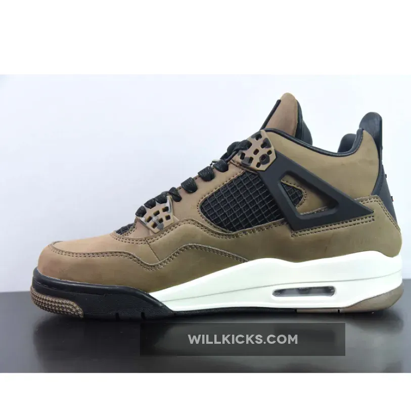 Travis Scott x Air Jordan 4 Olive Grey/Black Travis Scott x Air Jordan 4 Olive Grey/Black
