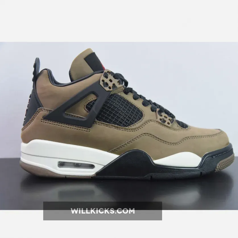 Travis Scott x Air Jordan 4 Olive Grey/Black Travis Scott x Air Jordan 4 Olive Grey/Black